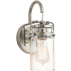 Elstead Lighting Brinley nástenná lampa 1x60 W niklová KL-BRINLEY1-NI