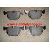 BMW X5 E53 1/04-2/07 zadné platničky Sada / A.B.S /