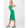 BASIC FEEL GOOD Dámska sukňa RV-SD-7847.80 Farba: Zelená, Veľkosť: S