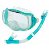 Tusa 3D tyrkysová potápačská súprava (Tusa Mask Set+Produx Produx 3D Dry UC-3325 CGR)