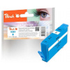 PEACH kompatibilní cartridge HP No.364, new chip, cyan, 6,2ml 313791