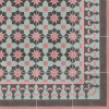 GRANA 510 bordúra - 1 ks Grana Orientálne Ružová 20x20