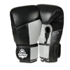 Boxerské rukavice kožené DBX BUSHIDO ARB-431 sivé 10 oz.