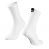 ponožky FORCE LONGER SLIM, bílé Velikost: L-XL/42-46