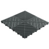 Swisstrax, dlaždica modulárnej podlahy typu Ribtrax Pro 40 × 40 cm farba Slate Grey, sivá