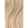 Clip in vlasy z pravých vlasov – 40 cm, melír ľadová blond a stredná blond, 120 g | 9dielna sada