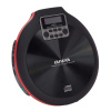 Prenosný CD prehrávač Aiwa PCD-810RD v čiernej/červenej farbe Aiwa