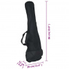 vidaXL Elektrická gitara pre deti s taškou čierna 3/4 30
