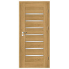 Interiérové dvere Mela 5 Dub Natur Šírka: 60 cm, Otváranie: Pravé