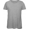 B&C INSPIRE T / Dámske tričko Medium Fit z bio bavlny - šport grey S