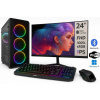 PC zostava AMD Ryzen 3 3200G Quad Core | DDR4 RAM 8GB | SSD 1000GB | AMD Radeon RX Vega 8 2GB | WiFi + Bluetooth | 24