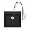 FRANKE SETG254MČ fragr drez 560x510 mm MRG 610-52 RTL Čierna mat+batéria FS 3229.031 Chróm FRA 114.0700.702