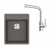 Franke Sety Kuchynský set G253ŠK, fragranitový drez MRG 610-37 RTL a batéria FS 3230.031, sivý kameň/chróm 114.0700.700