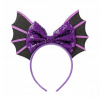 Čelenka s mašľou PartyPal 130032 fialová