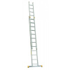 ALVE Rebrík hliníkový dvojdielny výsuvný 8214 PROFI PLUS FORTE