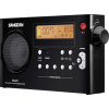 Sangean PR-D7 PR-D7-BK prenosné rádio, FM, AM, čierna; PR-D7-BK
