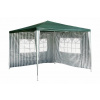 Záhradný párty stan - zelený 3 x 3 m + 2 bočné steny