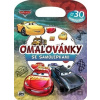 Omalovánky se samolepkami Auta - Jiří Models