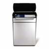 Odpadkový kôš - Odpadkový kôš 48L dotykový - recyklovač - FPP oceľ / (Odpadkový kôš - Odpadkový kôš 48L dotykový - recyklovač - FPP oceľ /)