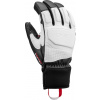 Lyžiarske rukavice Leki Griffin Prime 3D - white/black/graphite 11.0
