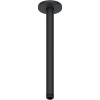 DURAVIT prívod zo stropu, dĺžka 287 mm, čierna matná, UV0670026046