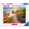 Ravensburger Puzzle 12001761 - Holztreppe zum Praia do Camilo, Beautiful Walkways Collection, 1000 Teile Puzzle für Naturliebhaber und Wanderfreunde a