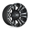 XD 851 MONSTER 3 disk 20x10 5x127/5x139.7 78.1 ET-18, Satin black