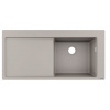 Hansgrohe S51 S514-F450 granitový drez 450 s odkvapávajúcou plochou Betónová Šedá HG 43314380