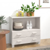zahrada-XL Komoda HAMAR, biela 85x35x80 cm, borovicový masív 340497