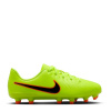 Nike Tiempo Legend 10 Club Juniors Firm Ground Football Boots Volt/Crimson 1 (33)