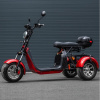 Elektrická trojkolka Leramotors Scooters C5 2000W Červena, COC certifikát