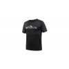 Pánske tričko s krátkym rukávom Sensor Merino Air RJ Everest black S