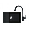 FRANKE SETG277O fragranitový drez 780x500 mm MRG 611-78 BB+batéria FC 6018.071 Onyx FRA 114.0700.798