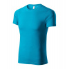 Piccolio PAINT P73 Tričko unisex M, Tyrkysová