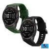 Silikónový remienok Garmin Fenix 7S / 6S / 6S Pro / 5S / 5S Plus – sada 2ks (čierna,tmavo-zelená)