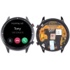 Amazfit GTR 2 čierny OEM LCD displej s dotykovou obrazovkou a rámom predného panela