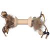 Hračka MAGIC CAT Wooden Toy špulka s pierkami mix 16cm