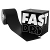 Kintex FastDry Tape - kineziotejp z hodvábu, farba čierna, 5 cm x 5 m