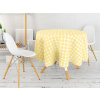 XPOSE® Okrúhly obrus KLASIK – žltý 155 cm,