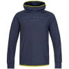 Hannah THONY HOODY vulcan mel S; Modrá mikina