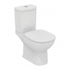 Ideal Standard Tempo - Kombinovaný klozet s hlbokým splachovaním (odtok vnútorný rovný), Biela, T331301