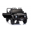 BENEO Land Rover Defender 110 SVX 12V,čierne,4X4 pohon,LED svetlá,predné aj zadné odpruženie kolies, LANDROVER_110SVX_BLACK_Li - Elektrické autíčko