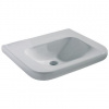 Ideal Standard Contour 21 - Umývadlo bezbariérové, 60x56 cm, 1 otvor na batériu, bez prepadu, biela E512201