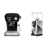 Ascaso Dream PID, Dark Black + Eureka Mignon Specialita, CR chrome
