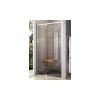 RAVAK PODOP2-120 sprchové dvere, biela+transparent 116,1 - 121,1 x 190 cm biela / biela 03GG0101Z1