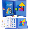 MAGNETICKÝ TANGRAM, DREVENÁ SKLADAČKA, MAGNETICKÉ KOCKY, VZDELÁVACIA HRA
