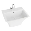 Lavita RIBERA nástenné umývadlo 53 x 44 cm biela 53 x 44 x 36 cm 5900378301653
