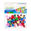 Craft fun | Hobby CraftFun oči 12mm farebné 290110 2834311