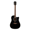 ROCKDALE Maverick D6 C BK E Gloss Elektroakustická gitara