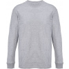 SOL´S PIONEER LSL / Pánske tričko s dlhým rukávom z bio bavlny - grey melange 4XL